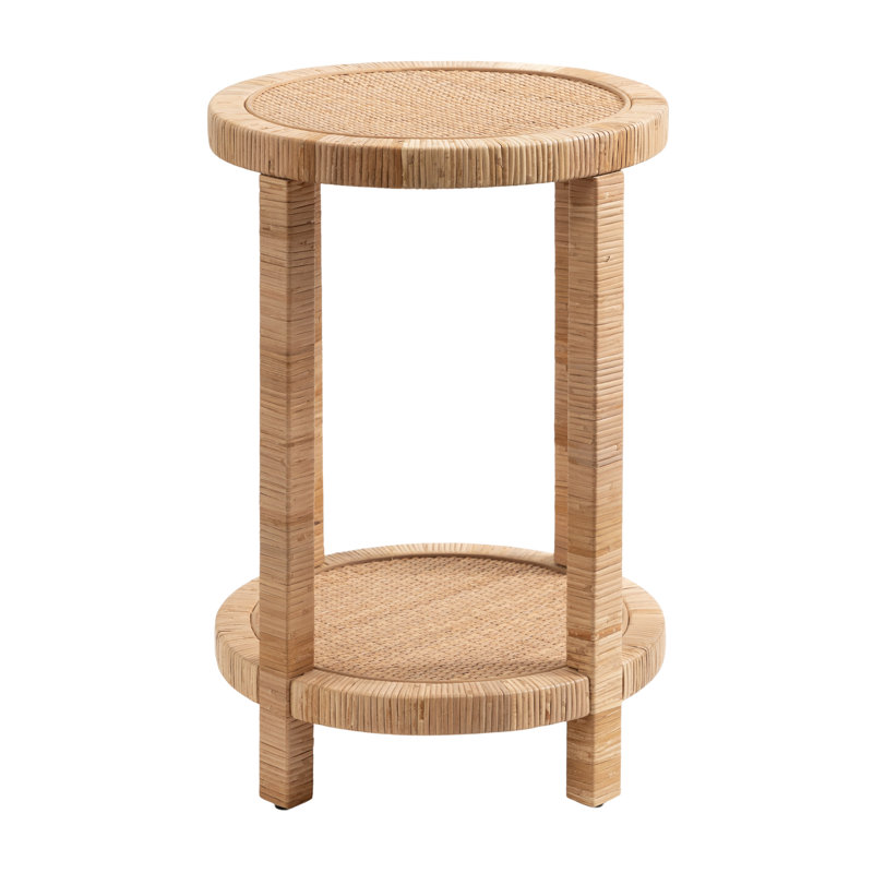 tiered round drink table