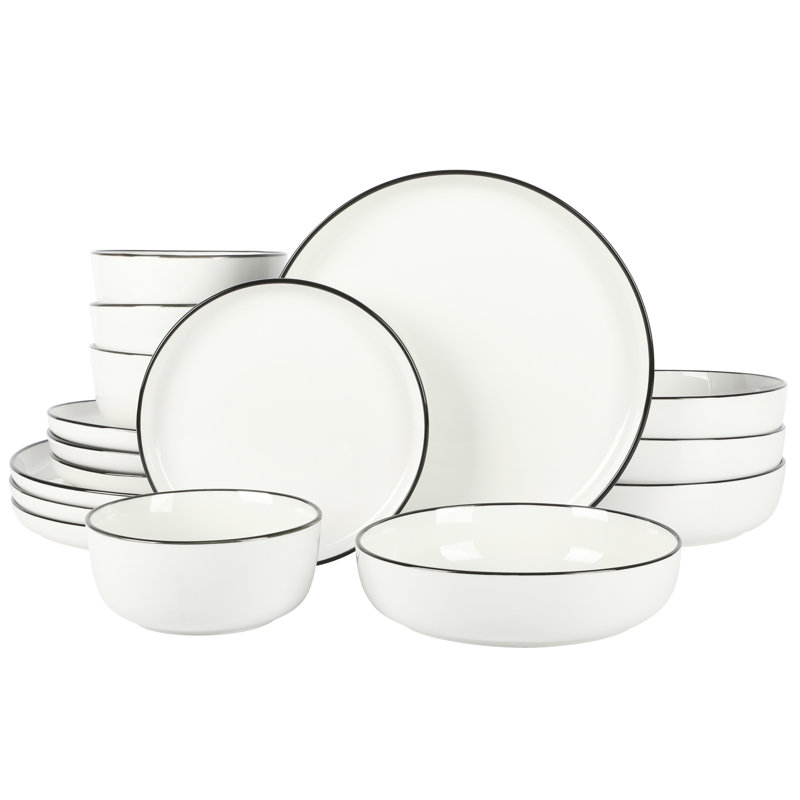(Similar to stock photo) Gibson Home Oslo 16 Piece Dinnerware Set
