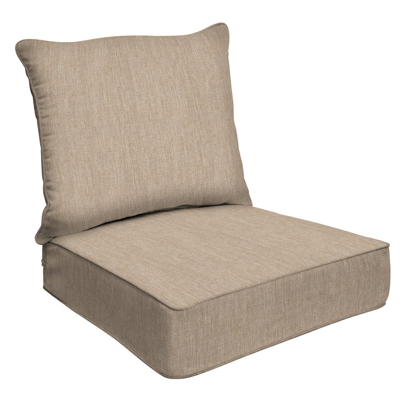 meridian outdoor deep seating cushion set – comfortable, durable, weather-resistant design