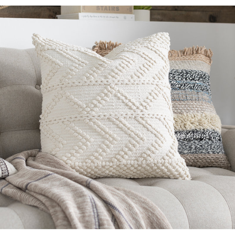 (similar to photo)Dorceus Cotton Throw Pillow