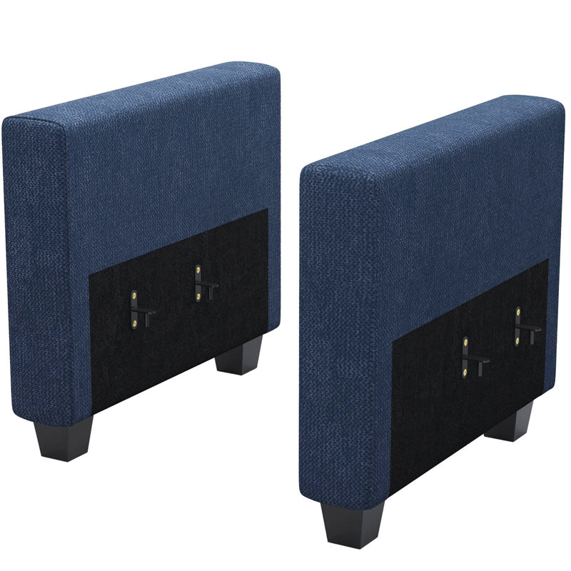 Ivery Linen Solid Wood Arms, Armrest of Sectional Sofa