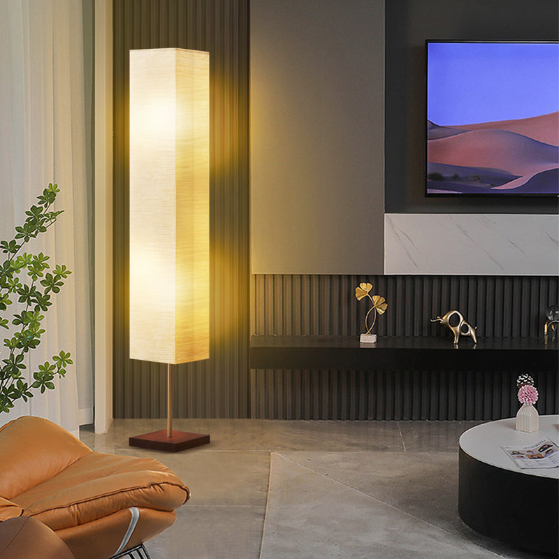 Adeela 65" Floor Lamp for Living Room 3 Way Dimmable LED Floor Lamp Column Floor Lamp