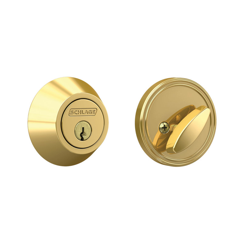 J Series Single Cylinder Deadbolt with Rosette