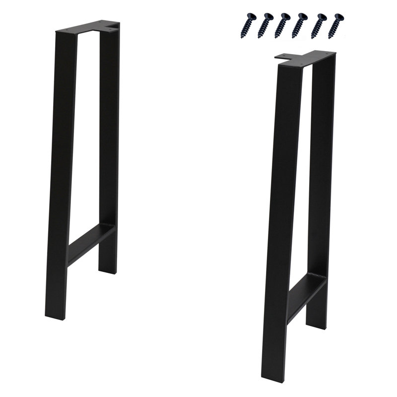 Menands Metal Table Legs (Set of 2)