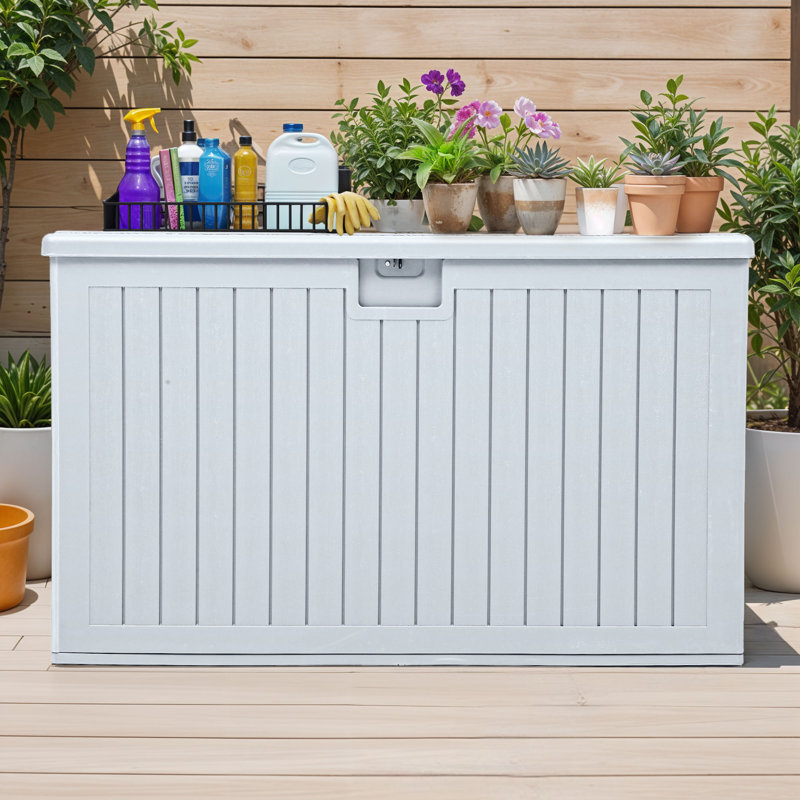 Balconera 180 Gallon Resin Water Resistant Deck Box