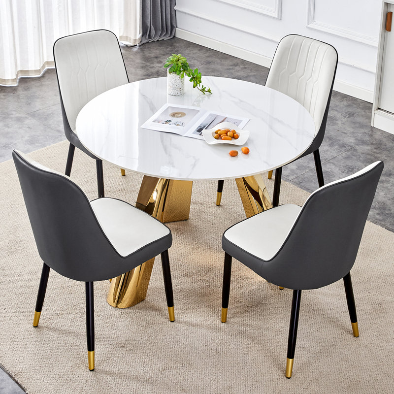 Marble Dining Table Set