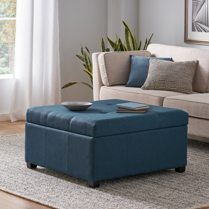 Jamil Upholstered Ottoman