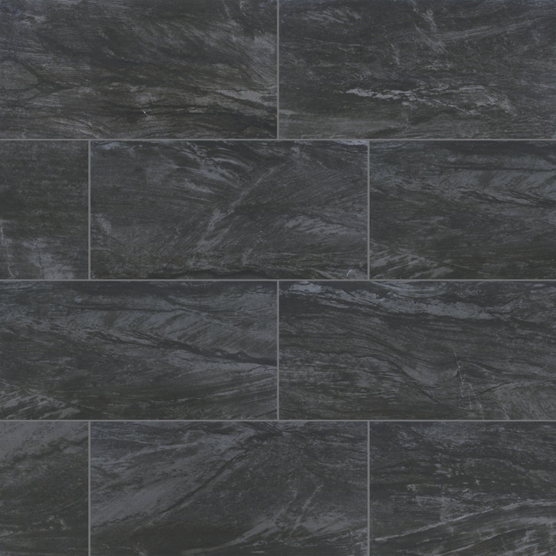 Marnix 12 in. x 24 in. Matte Porcelain Stone Look Floor and Wall Tile