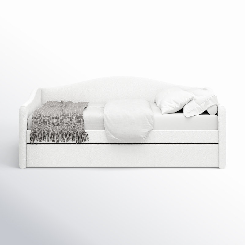 Upholstered Daybed with Trundle