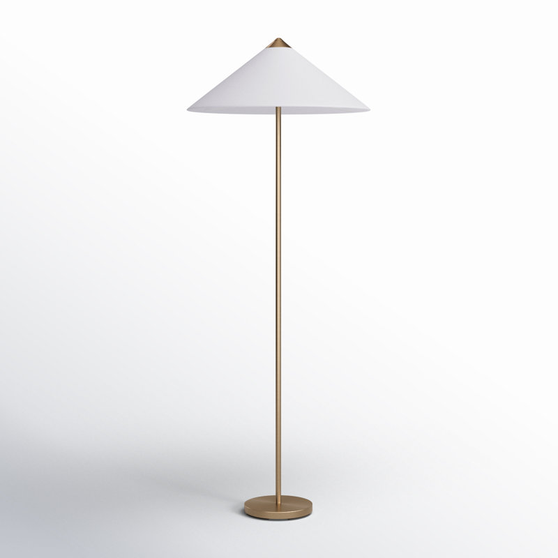 Adler 1 - Light Gold Top Floor Lamp