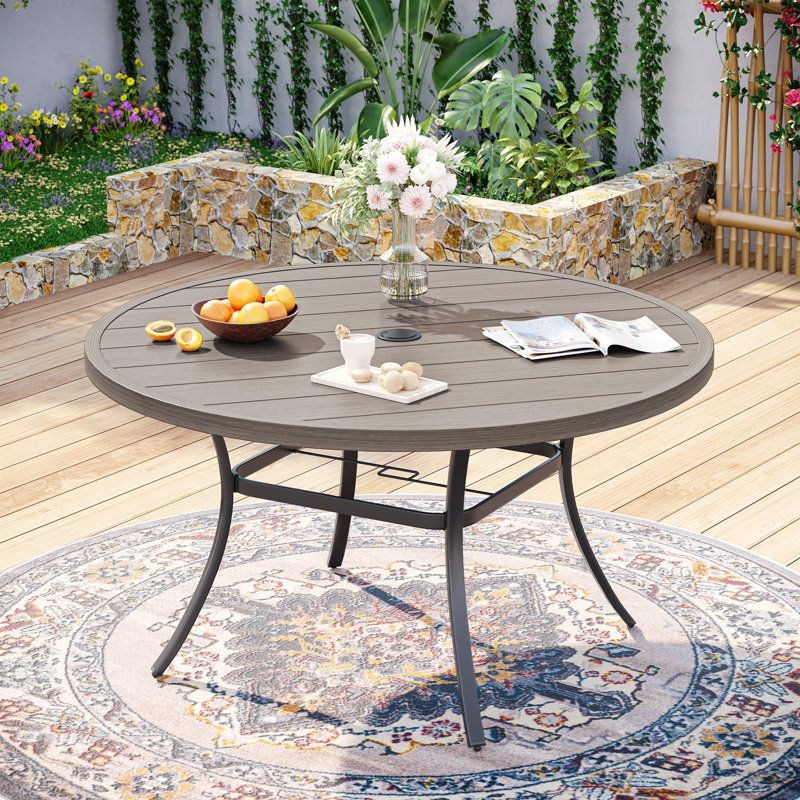 50“ Round Patio Dining Table
