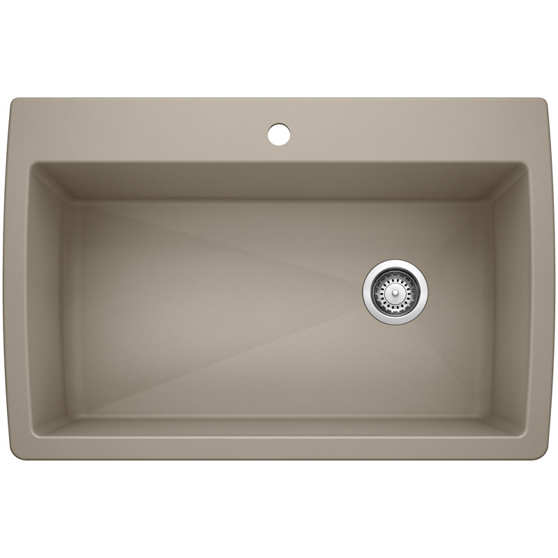 Diamond SILGRANIT 33.5\" Super Single Dual Mount Kitchen Sink 441287
SIMILAR 