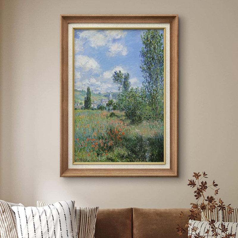 " View Of Vetheuil " by Claude Monet