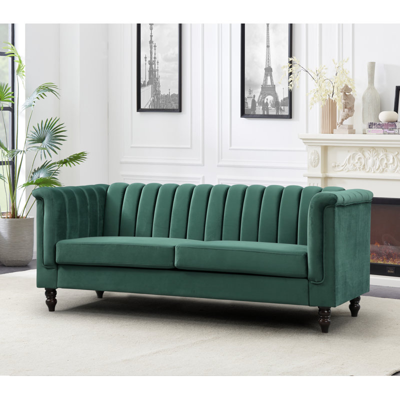 Erund 77.2'' Velvet Loveseat