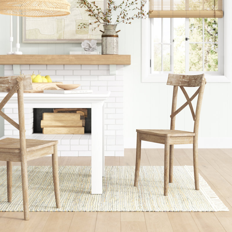19'' H Acacia Side Chair (Set of 2)