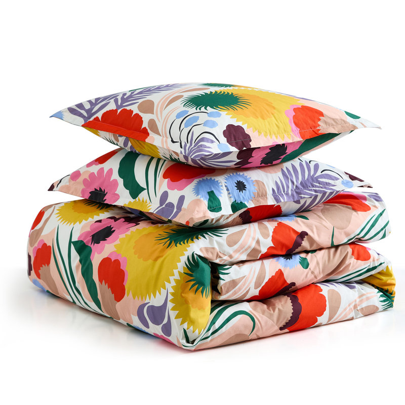 Marimekko Ojakellukka Cotton Reversible Comforter Set