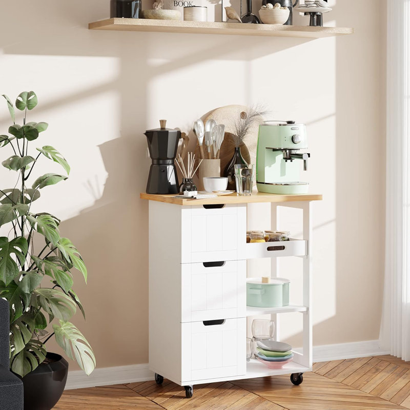 SIMILAR Amarieon Wood Kitchen Island