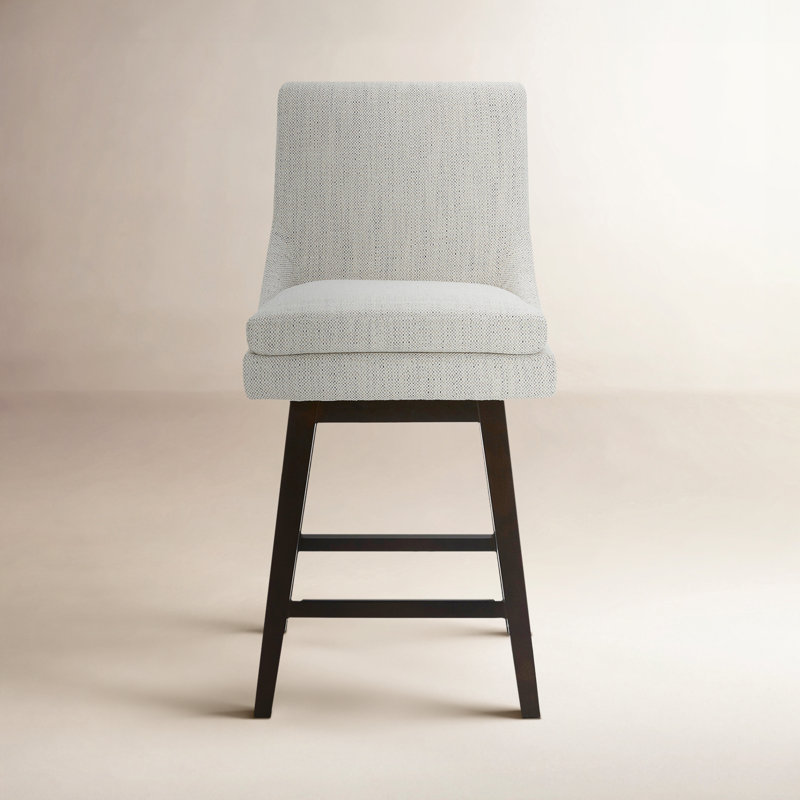 Zahara Upholstered Swivel Counter Stool