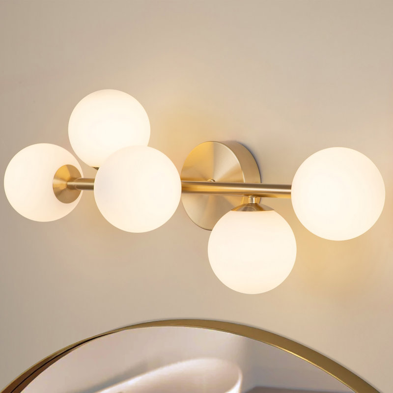 johnnell 5 - light dimmable vanity light