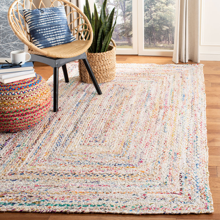 (Similar item).  Hurst Hand Woven Cotton Abstract Rug