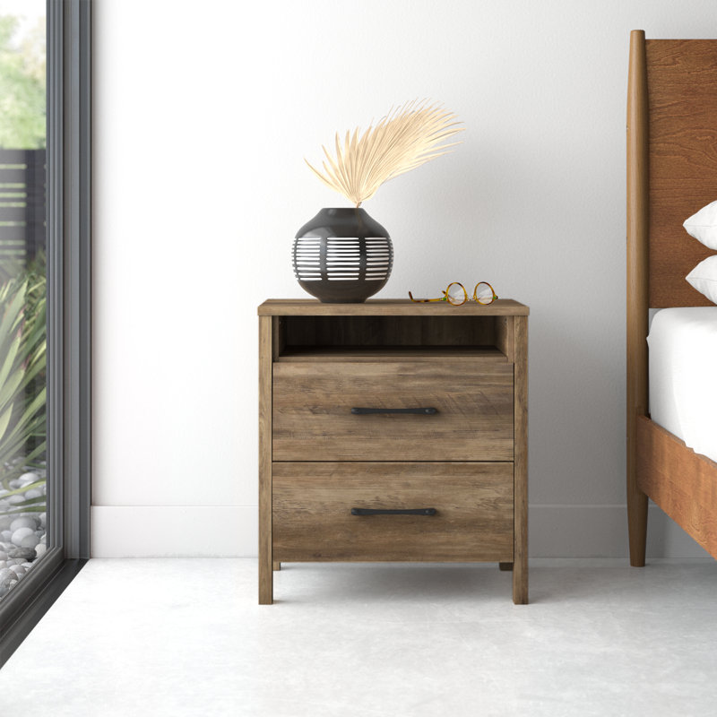 similar Allysyn 22.7\" 2 Drawer Nightstand