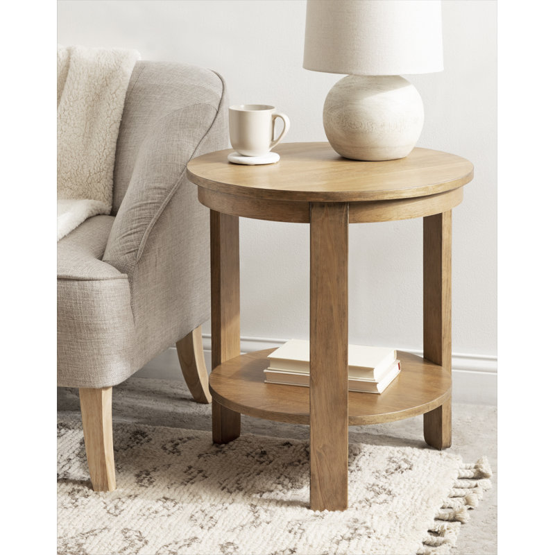 Aamnah Round Living Room Side Table (READ DESCRIPTION )