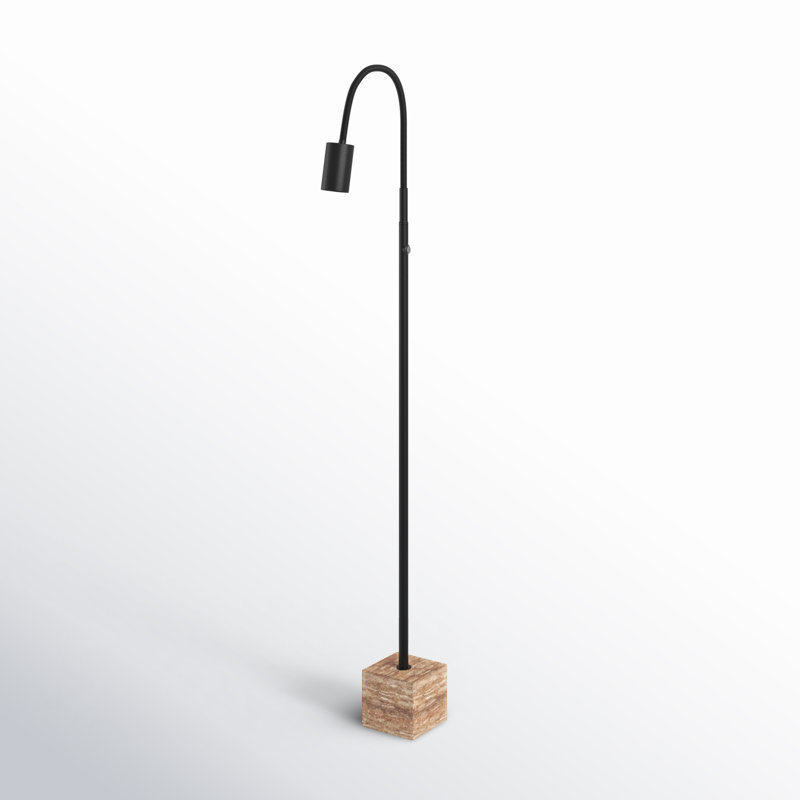 Calisto 59'' Black Task Floor Lamp