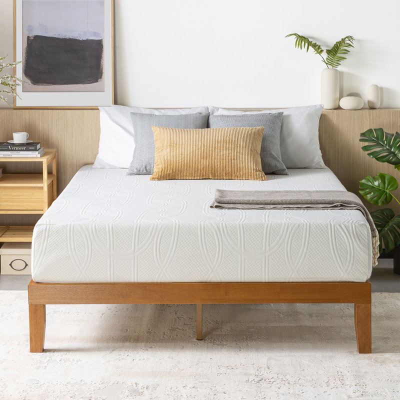 wayfair sleep 8" plush memory foam mattress